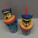 Paw Patrol Travel Cup Set - Drinking Cups Bundle of 2 BPA-Free Cups, Lid & Straw Plus Stickers for Toddlers | 13oz Paw Patrol School Supplies