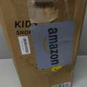 Snorkeling Gear for Kids Ages 5-15, 4 in 1 Mask Fins Snorkel Set with HD Tempered Glass Panoramic View Anti-Fog Mask, Dry Top Snorkel, Adjustable Trek Fins, and Mesh Bag, Kids Snorkel Set for Youth