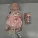 Aori Reborn Baby Dolls Girl 20'' Realistic Sleeping Newborn - Lifelike Poseable Vinyl Baby Doll with Feeding & Outfit Set - Weighted Body for Cuddling, Gift for Collectors & Kids 3+ (Light Pink)