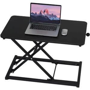 Standing Desk Converter Adjustable Height ,Keyboard Riser for Stand Up Desk Riser ,Computer Keyboard Stand for Desktop ,Computer Workstations for Home Office Black Size 23.6 Inch Standing Desk Converter Adjustable Height ,Keyboard Riser for Stand Up Desk Riser ,Computer Keyboard Stand for Desktop ,Computer Workstations for Home Office Black Size 23.6 Inch