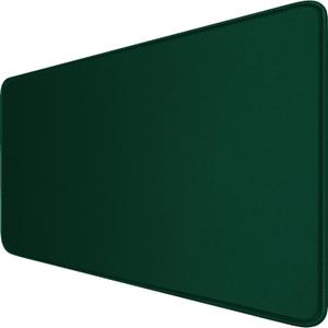 Large Mouse Pad with Stitched Edges, 47.3 X 23.6 in Desk Pad Durable Non-Slip Natural Rubber Base, Waterproof Computer Keyboard Mat for Esports Pros, Gamer, Desktop, Green