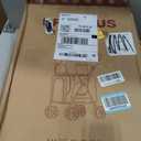 LPOTIUS Double Cat Stroller for 2 Cats or Dogs, Detachable Carriers, Gray