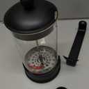 Bodum 34oz Brazil French Press Coffee Maker, High-Heat Borosilicate Glass, Black - Made in Portugal