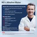 iSpring RCC7AK-BLK, NSF/ANSI 58 Certified, Alkaline 6-Stage Reverse Osmosis System with Stylish Black RO Faucet, pH+ Remineralization RO Water Filter System Under Sink
