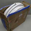 66 ft Flexible Pipe PVC Tubing for Artificial Flowers 16 mm Bendable Pipe Stem for Fake Floral Balloon Arch Wedding Arrangement Prop Decor with Tube Cutter 12 White Crepe Paper (Not Include Flowers)