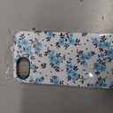 Blue Floral Aesthetic Coquette Soft Girly Case for iPhone 16