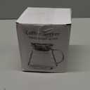 Hiware 600ml Coffee Server, Standard Glass Coffee Carafe, Coffee Pot, Clear