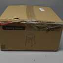 360 Swivel Vanity Stool, Vanity Chair Stools for Makeup Room, Round Linen Makeup Chair, Modern Small Ottoman Foot Rest Bench with Metal Legs for Living Room, Bedroom, Grey & Black