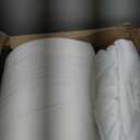 OLANLY King Quilted Fitted Mattress Pad, Elastic Fitted Mattress Topper, Cooling Soft Mattress Cover Stretches up to 21 Inches Deep, Machine Washable Mattress Protector (78x80 inch, Off White)