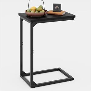 Cuizehua C-Shaped End Table Small Side Tables for Sofa and Bedside