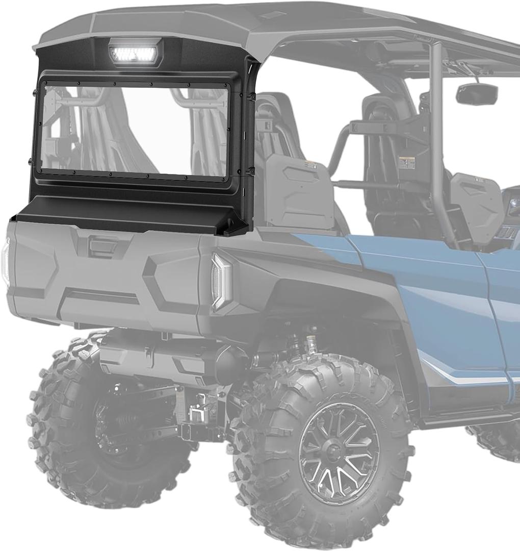Rear Windshield for Yamaha Wolverine RMAX4 1000 2021-2026