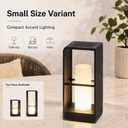 18-Inch Outdoor Solar Lanterns Waterproof IP65，LED Floor Lamp