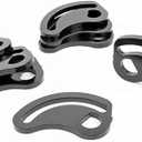 Rough Country Cam Plates for 1999-2015 Chevy/GMC 1500 & SUV - 1002 Black