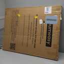 Mumeasy 36" High Extra Tall Dog Gate, 29.6"-40.5" Wide Pressure Mounted Tall Baby Gate for Dog, Auto Close Pet Gate with Door for Stairs,Doorways,House,White