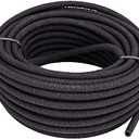 Raindrip 015005T 1/4-Inch by 50-Foot Soaker Hose Tubing for Drip Irrigation, Use in Vegetable Garden, Planters, and Borders, 50-Foot, Black