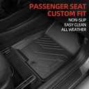 Full Set Floor Mats for 2022-2026 Hyundai Tucson Gas(Not Fit Hybrid & PHEV) | All Weather TPE Floor Liners Cargo Mats & Backrest Protectors, Full Coverage Tucson Accessories