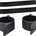 Willpower 2PCS 3" inch Mounting Bracket Tube Clamp Roof Roll Cage Holder for LED HID Light bar (76-81mm) (3 inch)