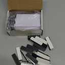 50 Pack Magnet Name Tags, 2.133.38 Inch Magnetic Name Tag Sublimation Blanks Magnetic Badge Holder for School, Conference Room, Office and Business Activity-Maximum Temperature Below 176 F