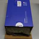 MIULEE Set of 2 Waffle Bathroom Rugs, Super Absorbent Non Slip Bath Rugs, Washable Bath Mats with Tassels, Ultra Soft Rubber Backed Shower Mats for Bathroom Floor, Tub, Green, 17x24 Inch