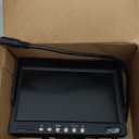 Truck Backup Camera Monitor kit,Heavyduty Vehicle Waterproof Night Vision Wide Angle Rearview Cab Cam+7 inch Screen+66ft Extension Cable for Bus/Van/Fifth Wheel/Trailer/RV/Camper/Pickup/(12V-24V) (DL001)