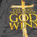 I've Read the Final Chapter God Wins Christian Faith Cross T-Shirt 2XL