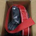 Synthetic Winch Rope Kit - 3/16" x 50' 8500 lbs Synthetic Winch Cable for ATV UTV Off-Road Vehicles with Forged Hook, Rubber Stopper, Protective Sleeve and Safety Pull Strap - Grey (Gray)