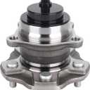 Autoround 512364 Rear Wheel Bearing and Hub Assembly Compatible with Toyota Highlander 20142020, Lexus RX350 20102019/ RX350L 20182019/ RX450h 20102016, FWD 5Lugs w/ABS