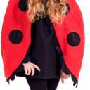 fun shack Ladybug Costume Toddler, Toddler Girl Ladybug Costume, Girls Halloween Costumes, Halloween Costumes for Girls (3-4 Years)