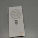 JZCreater Mini Handheld Fan, Portable Rechargeable Fans, Quiet 4 Speed, 2in1 Battery Operated USB Desk Fan, Small Folding Stand Electric Fan for Travel Outdoor Home Office Makeup, Gift for Women (Pink 2Pack)