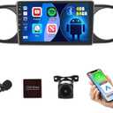 [4G+64G] Android 15 Car Stereo for Toyota Scion xB 2007-2019 with Wireless Carplay Android Auto, 9 Inch HD Touchscreen Car Radio with WiFi GPS Bluetooth5.0 FM/RDS 32EQ SWC Backup Camera MIC