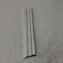 ZhiYo 204in Cord Covers for Wires on Wall, Cord Hider for 1 Wire, Wall Cable Hiders for Mounted TV, Wire Covers for Cords, Cable Management Raceway kit, 12x L17in, W0.6in H0.4in, White