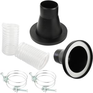 O'SKOOL 2-1/2" Dust Collection Steel Port, 2 Pack, for 4-inch Magnetic Dust Collection Coupler (Magnetic Port is not Included)