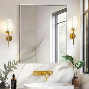 Bathroom Vanity Mirror for Wall, 24"x30" Bathroom Mirror for Over Sink