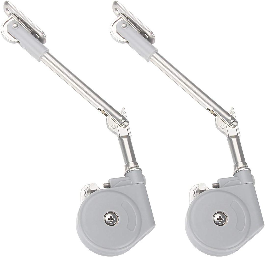 A-KARCK Lid Stay with Soft Close 2Pack, Hydraulics Lid Support for Toy Box and Upward Top-Opening Flap Doors, Support Capacity 12lbs-21lbs/2PC