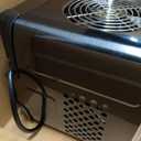 Frigidaire Countertop Portable, 26 lb per Day Bullet Ice Maker Machine (Black Stainless Steel)