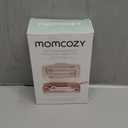 Momcozy Baby Bottle Brush Set, Cleaner Kit with Silicone Nipple Straw Brush, Soap Dispenser, Drying Rack - 7 in 1 Bottle Cleaning Tool for Home and Travel, Pink (Classic Style)