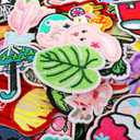 NICEVINYL Iron on Patches for Clothing: 100Pcs Random Assorted Styles Funny Patch Repair Embroidered Appliques for Clothes Sew on/Iron on Jackets Backpacks Hat Dress Fabric for DIY Accessories