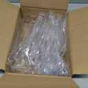 18 Pcs Clear Plastic Serving Utensils Set - 6 Clear Plastic Serving Spoons, 6 Tongs And 6 Forks - Heavy Duty Disposable Serving Utensils Set For Parties