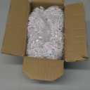 Caleihd Crinkle Cut Paper Grass Cushion Paper Streamer for Christmas Wedding Birthday Bridesmaid Engagement Craft Gift Boxes Bags Filler Decoration 4.5oz Diamond White