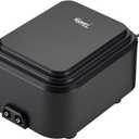 hygger 10W Powerful Aquarium Air Pump with Dual Outlets, Adjustable Flow Quiet Fish Tank Air Pump Oxygen Aerator Bubbler for 55-600 Gallon Tank
