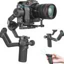 FeiyuTech SCORP 3 Gimbal Stabilizer for Camera, Built-in AI Tracking Sensor & Detachable Remote Control, 3.5KG Payload Camera Stabilizer with Touch Screen, Vertical Shooting