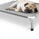 Elevated Dog Bed Pet Cot - Dog Cots Beds for Medium Dogs | Detachable Raised Cat Dog Pet Bed for Medium Dogs