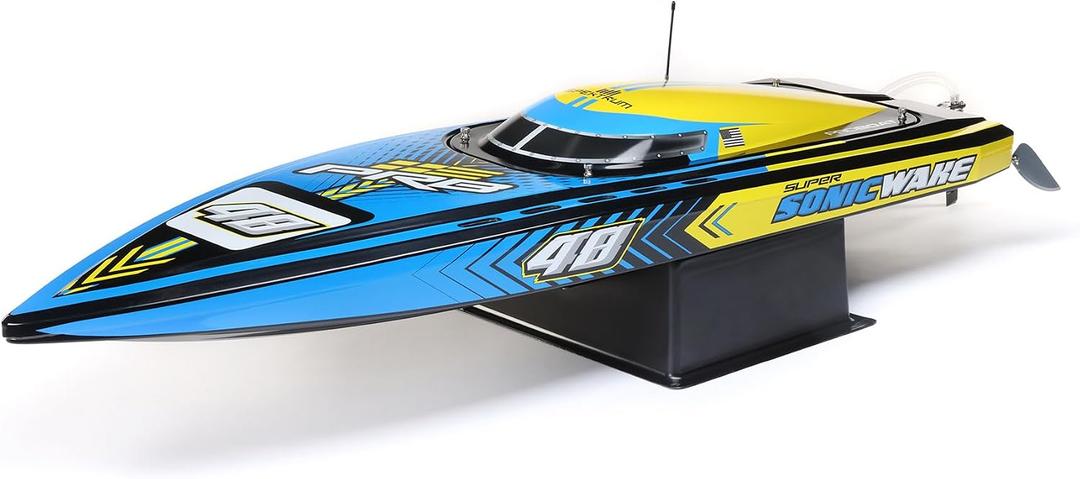Pro Boat Super Sonicwake RC Boat 48" 8S Self Righting BL RTR Battery and Charger Not Included PRB08052, Large