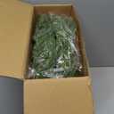 Artificial Norfolk Pine & Cedar Christmas Wreath with Velvet Bow  Real Touch Faux Greenery Holiday Front Door Decoration for Indoor Outdoor Use