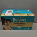Pampers Swaddlers Diapers, Size 4 (15-34 lbs), 120 Count, Absorbent, Keeps Baby Dry and Comfortable, Skin Safe Disposable Baby Diaper 