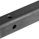2 Pack Weld-On Hitch Receiver Tube Inserts for 2" Hitch Receivers, 8" Length, 5/8" Pin Hole, 3/16" Thickness
