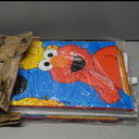 Sesame Street 6 Bin Design and Store Toy Organizer by Delta Children, 24.61”L x 11.81”W x 26.57”H 