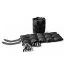 CAP Barbell 20 lb. Adjustable Ankle Weights, (10lb x 2)