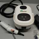 High Heat Steam Cleaner, High Temperature Hand Steamer High Pressure Steam Cleaning Machine, Portable Steam Cleaner Washer for Home and Car (2500W 110V White Touchscreen)