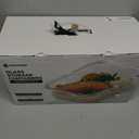 10-Pack Glass Food Storage Containers with Tempered Lids  Borosilicate, Airtight, Oven-Safe (-4F~950F), BPA-Free, 4.4 & 1.6 Cup, Leak-Proof, Dishwasher Safe (Blue)